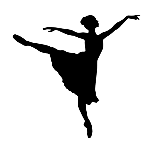 ballerina silhouette
