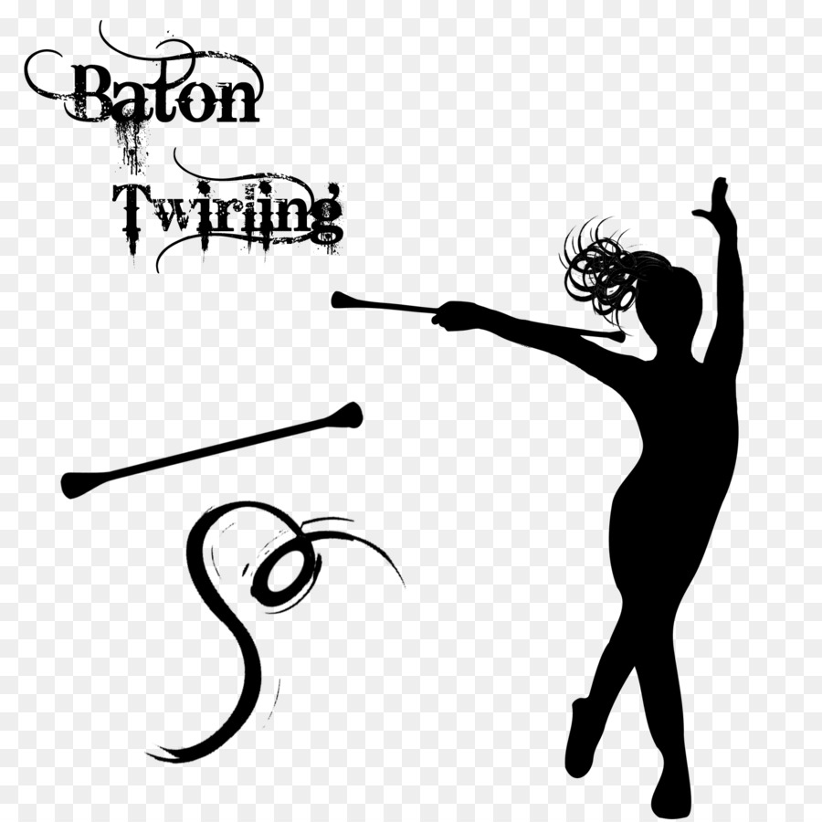 Baton twirling Majorette Cheerleading Drum major Clip art - Twirl Cliparts png download - 1500*1500 - Free Transparent Baton Twirling png Download.