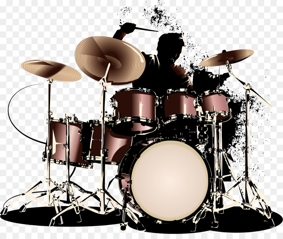 Drums Drummer Musical instrument - Vector Drums png download - 1814*1500 - Free Transparent  png Download.