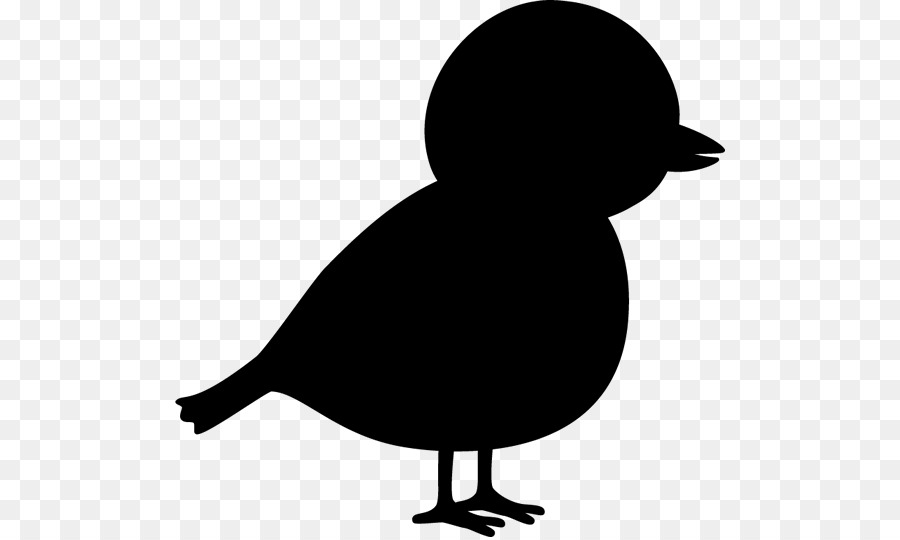 Duck Clip art Silhouette Fauna Black -  png download - 550*537 - Free Transparent Duck png Download.