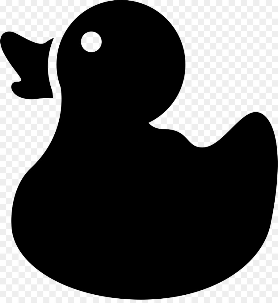 Rubber duck Silhouette Mallard - duck png download - 910*980 - Free Transparent Duck png Download.