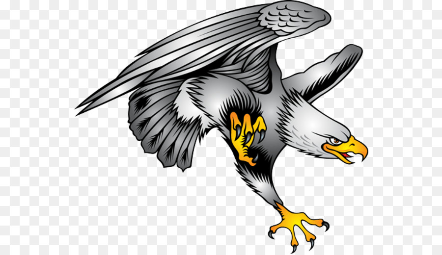 Bald Eagle Symbol Illustration - Eagle Tattoo Designs Clip Art PNG png download - 600*518 - Free Transparent Bald Eagle png Download.