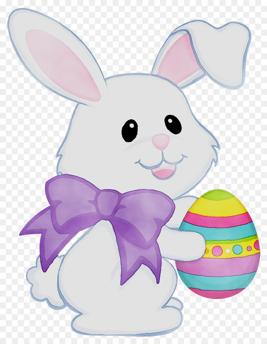 Transparent Background Easter Bunny Clipart Black And White / Black And