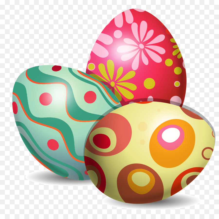 Easter Bunny Easter egg Euclidean vector Egg decorating - Exquisite pattern egg vector material png download - 1500*1500 - Free Transparent Easter Bunny png Download.