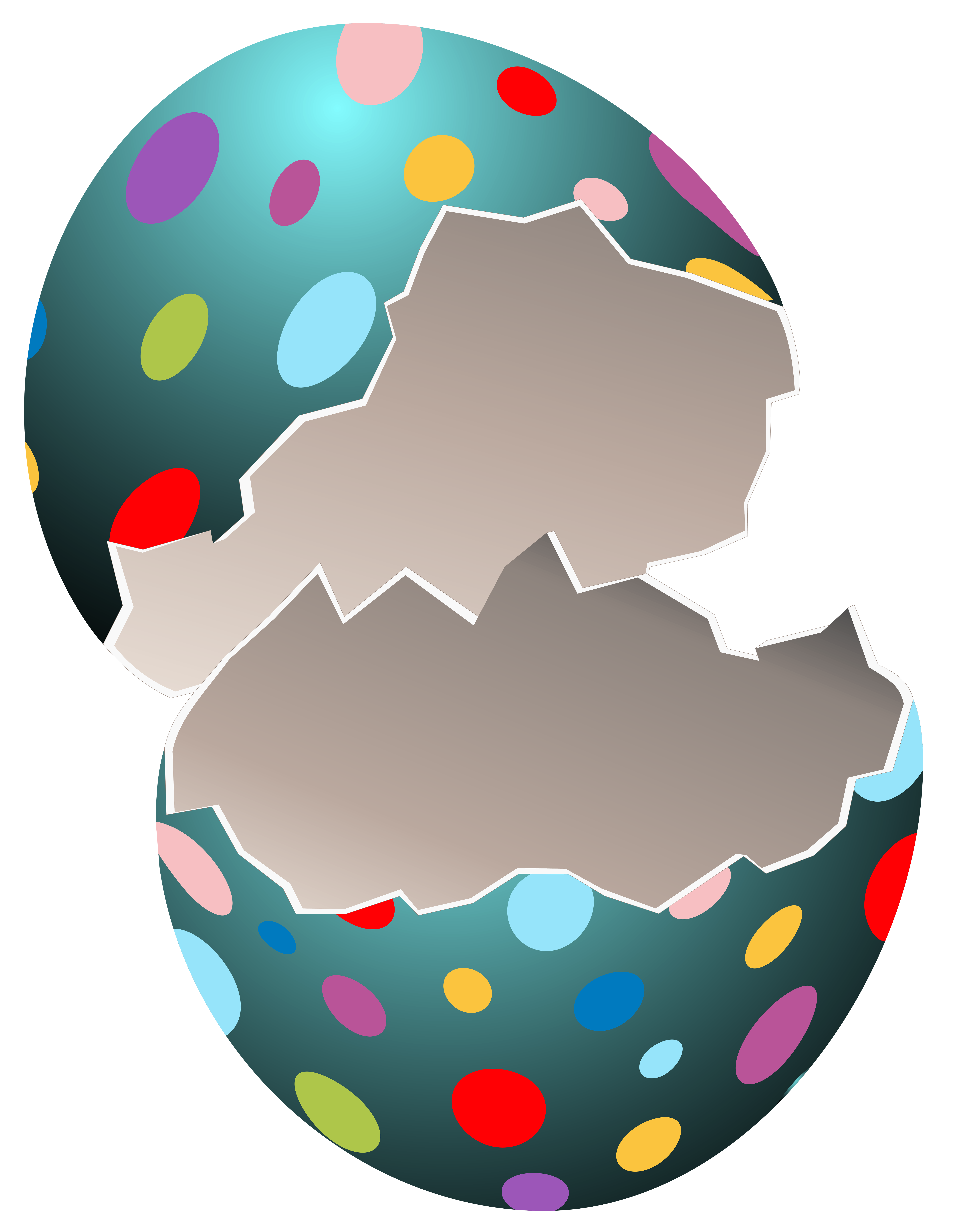 Easter Bunny Easter Egg Clip Art Broken Easter Egg Transparent Png