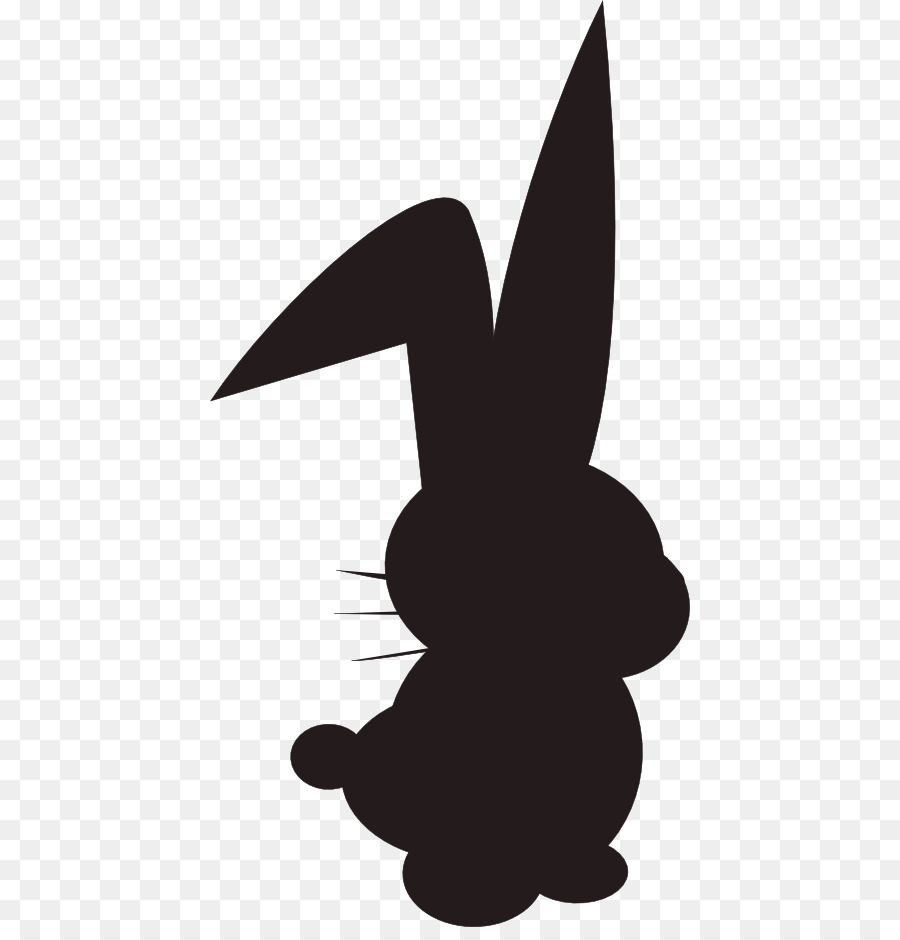 Easter Bunny Rabbit Silhouette Clip art - Easter png download - 480*927 - Free Transparent Easter Bunny png Download.