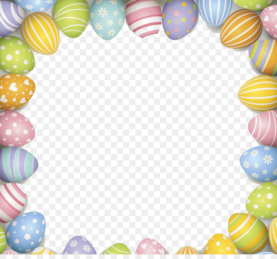Easter Bunny Red Easter egg Illustration - gorgeous easter border pattern png download - 1200*1100 - Free Transparent Easter Bunny png Download.