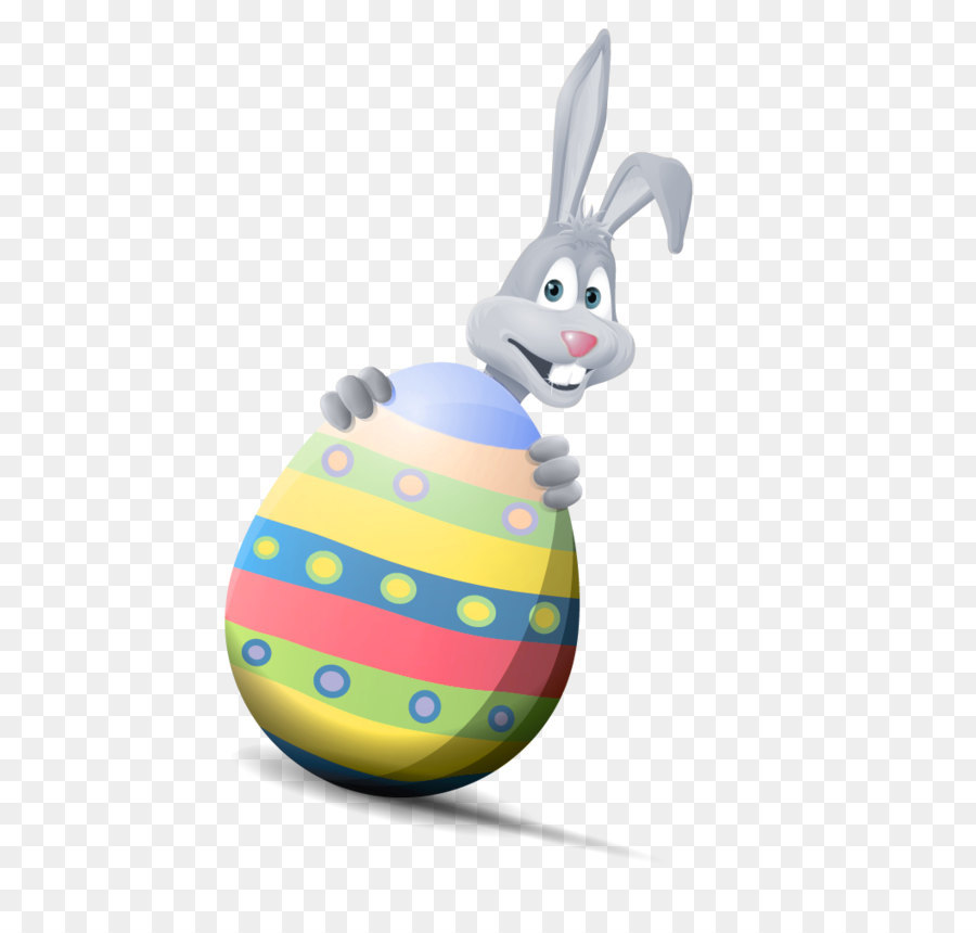 Easter Bunny Clip art - Transparent Easter Bunny with Egg PNG Clipart Picture png download - 765*1000 - Free Transparent  png Download.