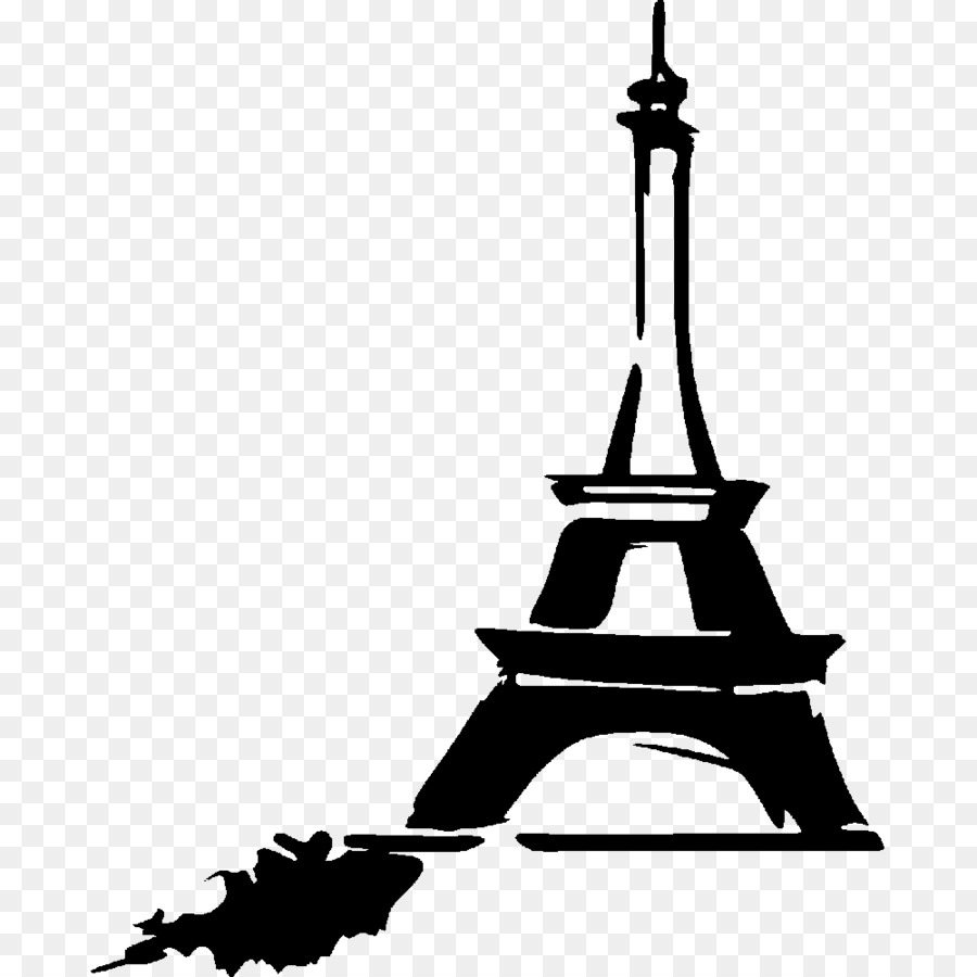 Eiffel Tower Drawing Silhouette - tower clipart png download - 1000*1000 - Free Transparent Eiffel Tower png Download.