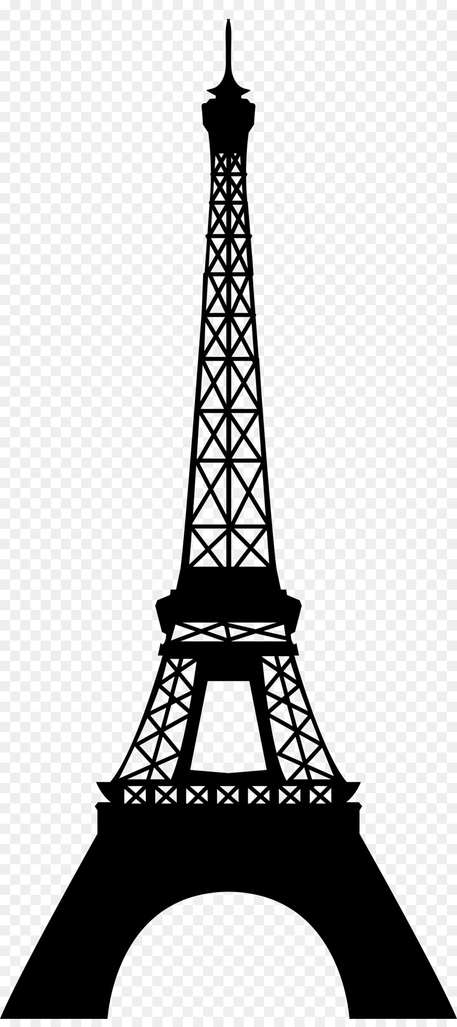 Eiffel Tower Clip art Silhouette Portable Network Graphics Image - eiffel tower clipart png drawing png download - 3593*8000 - Free Transparent Eiffel Tower png Download.