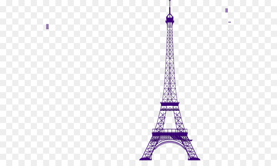 Eiffel Tower Drawing Silhouette Clip art - tour eiffel png download - 600*522 - Free Transparent Eiffel Tower png Download.