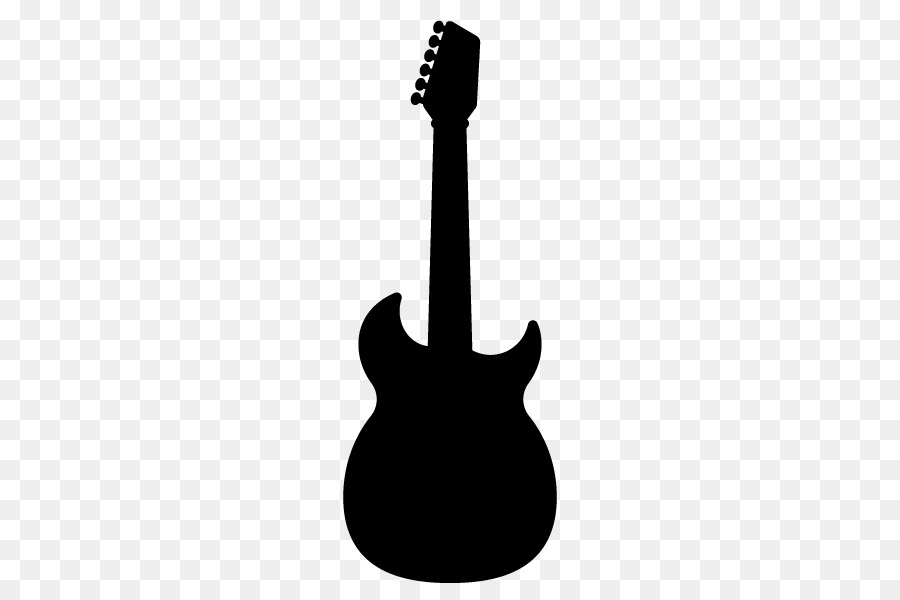 Fender Bullet Electric guitar Bass guitar Silhouette - electric guitar png download - 600*600 - Free Transparent  png Download.