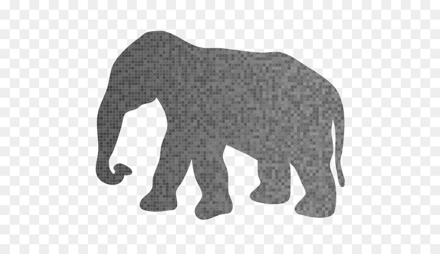 African elephant Silhouette Elephantidae Stencil Clip art - Silhouette png download - 512*512 - Free Transparent African Elephant png Download.