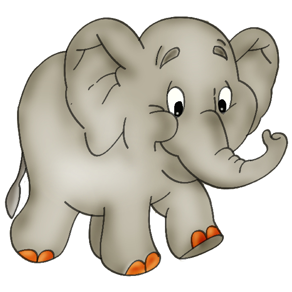 Elephant Cartoon Clip art - Elephant Cliparts png download - 600*600