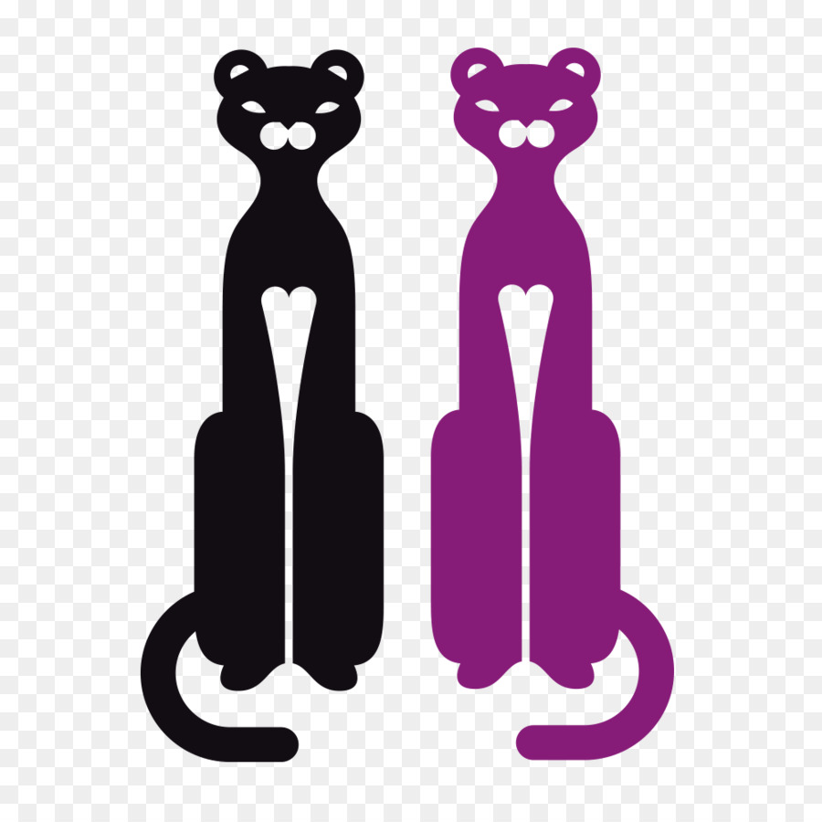 Cat Tattoo Flash Animal Pet - black panther png download - 1000*1000 - Free Transparent Cat png Download.