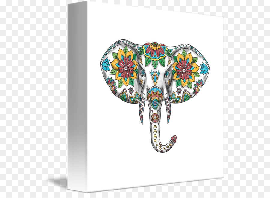 Mandala Tattoo Elephant Stock photography - elephant png download - 606*650 - Free Transparent Mandala png Download.