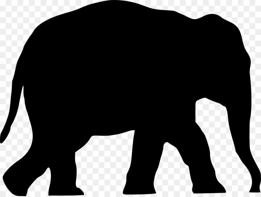 Clip art Silhouette Vector graphics Elephant Image - elephant silhouette png terrestrial animal png download - 997*750 - Free Transparent Silhouette png Download.