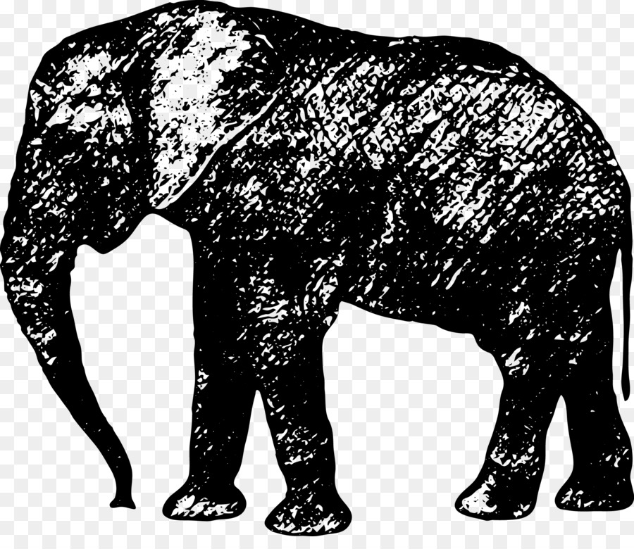 African elephant Indian elephant Silhouette Sticker - Elephant vector png download - 2204*1867 - Free Transparent African Elephant png Download.
