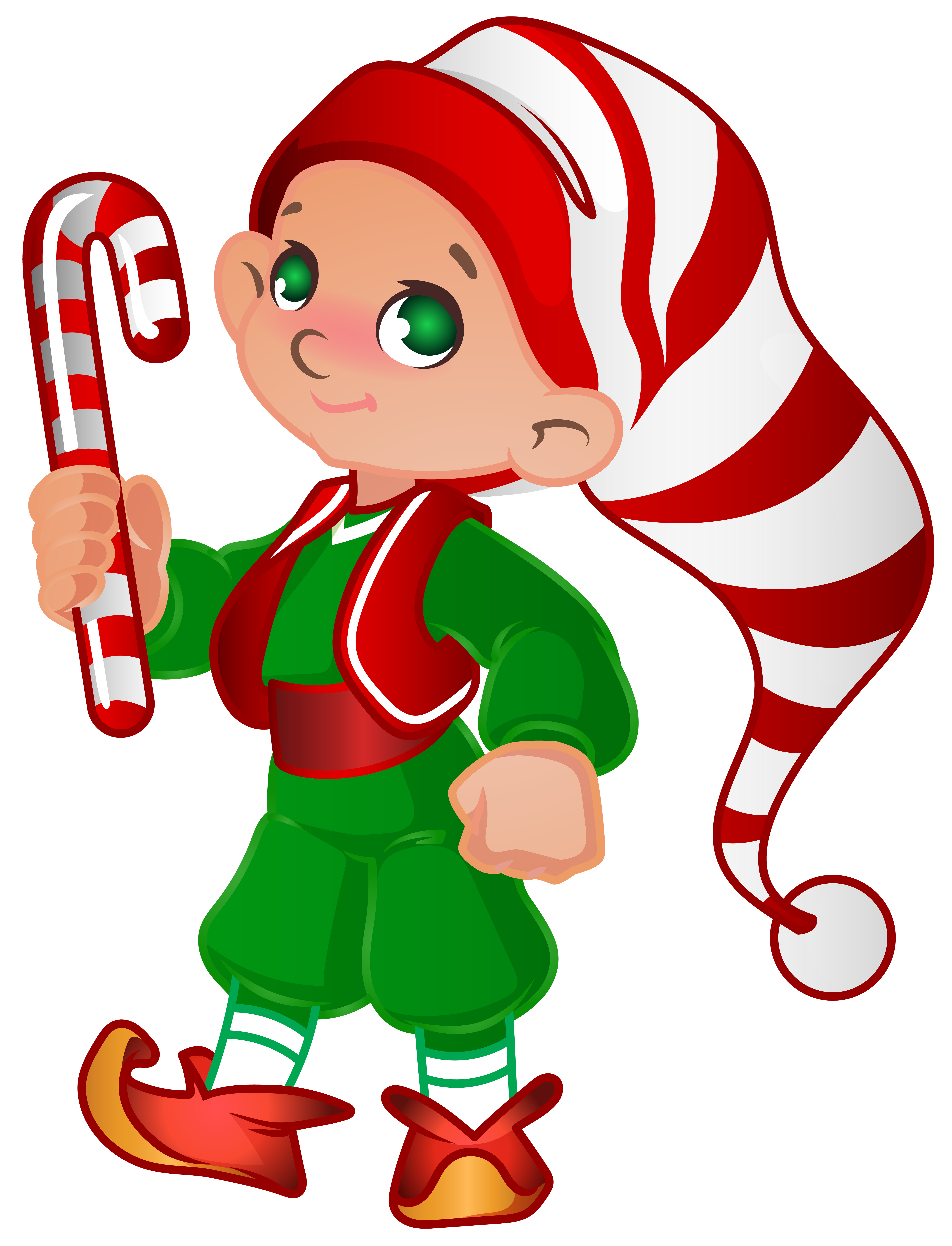 Santa Claus Christmas elf Clip art - Elf Santa Helper Transparent PNG
