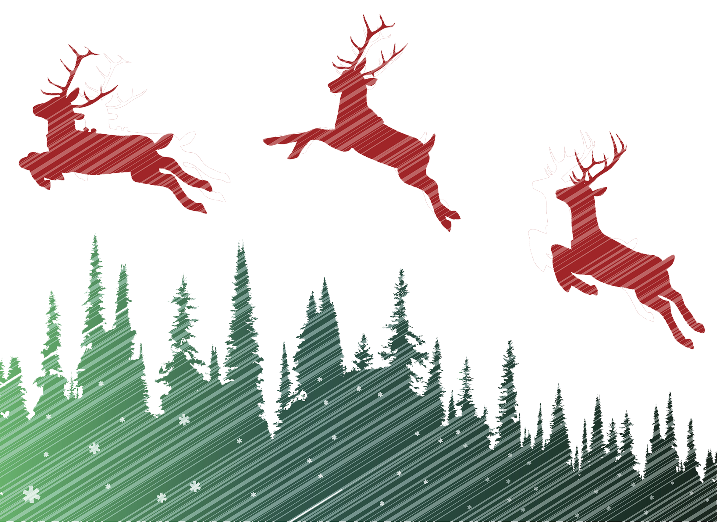 christmas ornaments reindeer design
