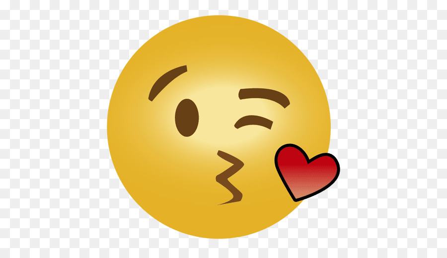 Emoji Kiss Emoticon Heart Smiley - emoji png download - 512*512 - Free Transparent Emoji png Download.
