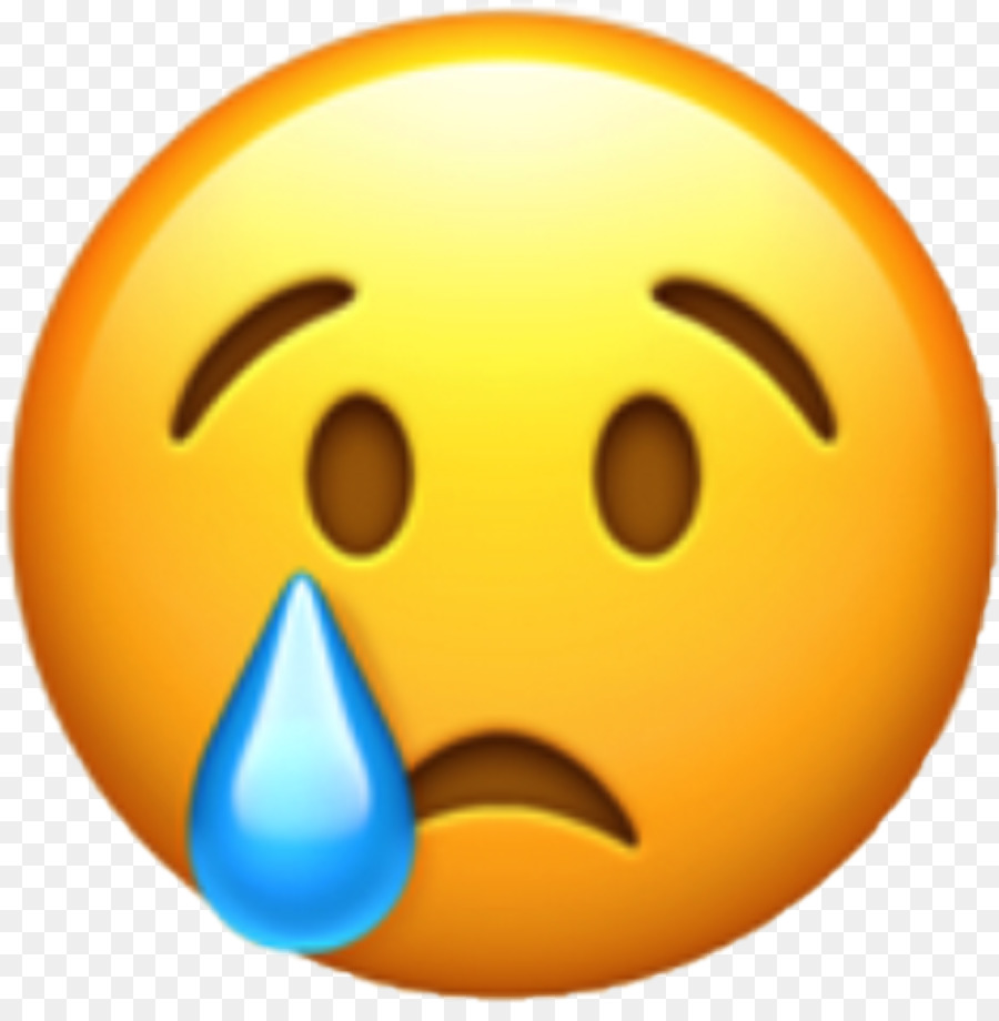 World Emoji Day WhatsApp Emoticon Crying - sad emoji png download - 937*941 - Free Transparent Emoji png Download.