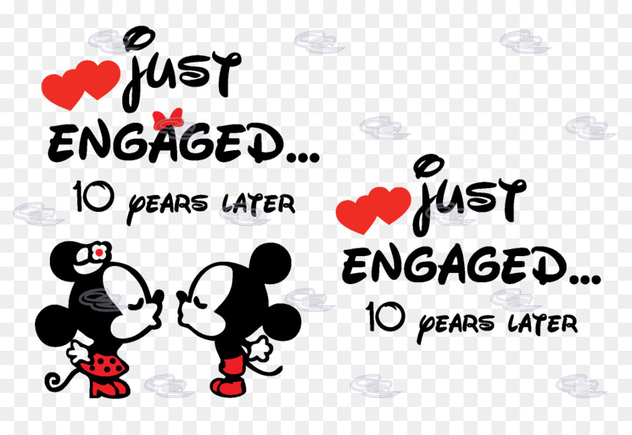 Mickey Mouse Minnie Mouse Graphic design Employee Engagement - Lessons from the Mouse House - Just Married png download - 1013*697 - Free Transparent  png Download.