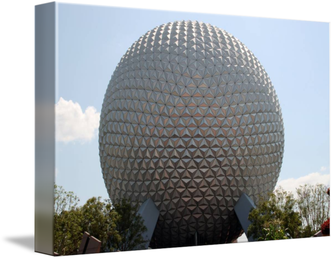 Facade Architecture Epcot Sphere Dome - tree png download - 650*504