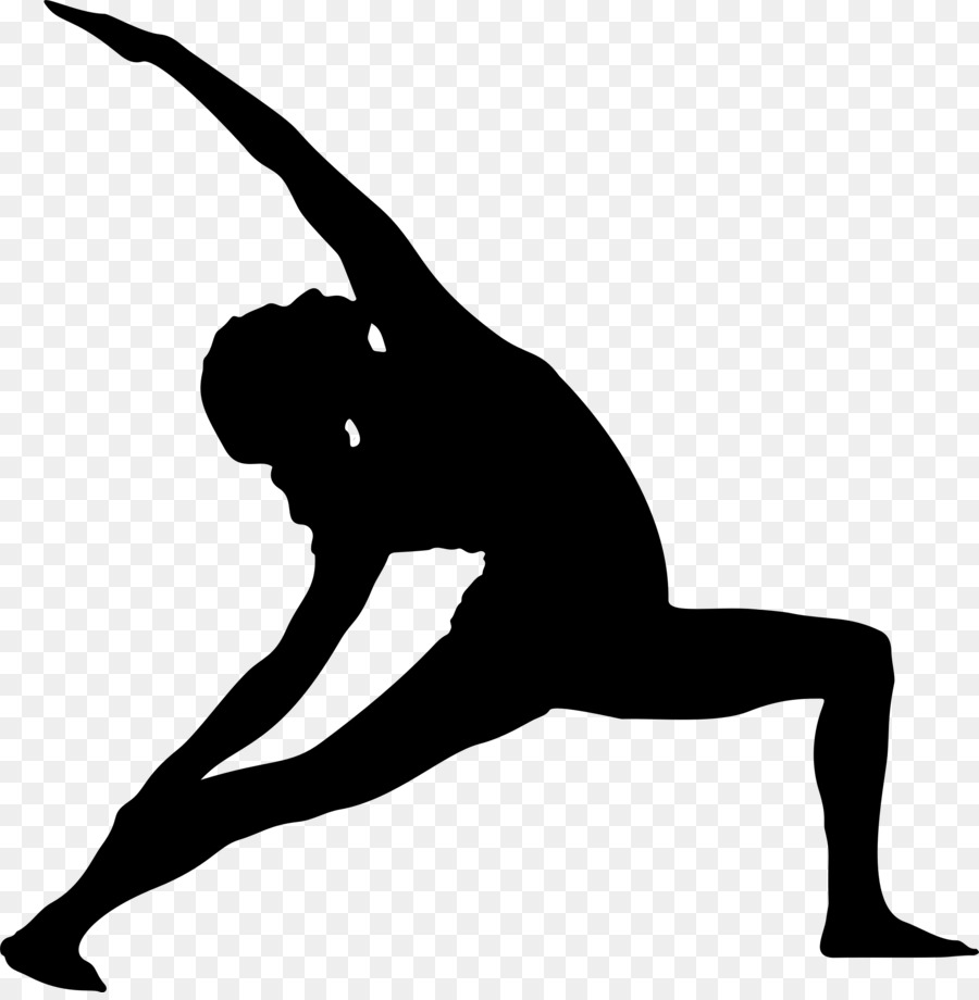 Yoga Physical exercise Clip art - Silhouette png download - 2300*2333 - Free Transparent Yoga png Download.