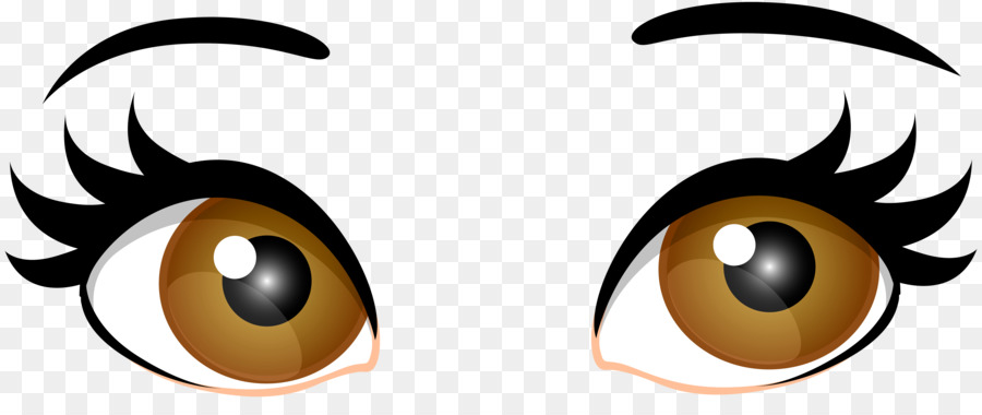 Human eye Brown Clip art - eyes png download - 7000*2837 - Free Transparent  png Download.