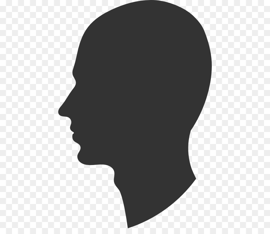 Face Silhouette Clip art - Head Cliparts png download - 512*761 - Free Transparent Face png Download.