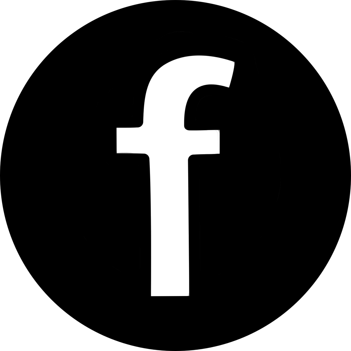 Black Facebook Logo Vector Clipart Best Images