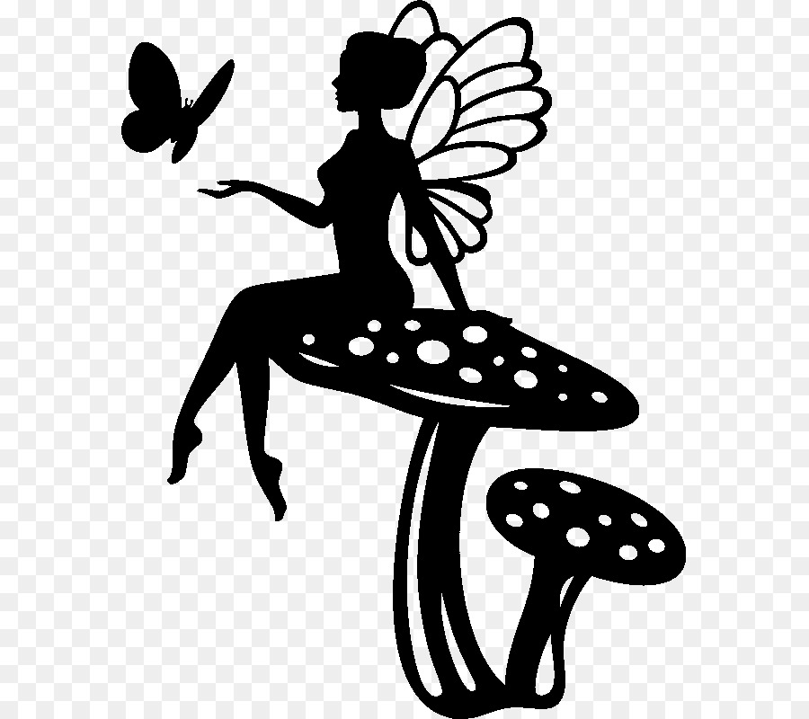 Silhouette Fairy Art Drawing Clip art - Silhouette png download - 800*800 - Free Transparent Silhouette png Download.