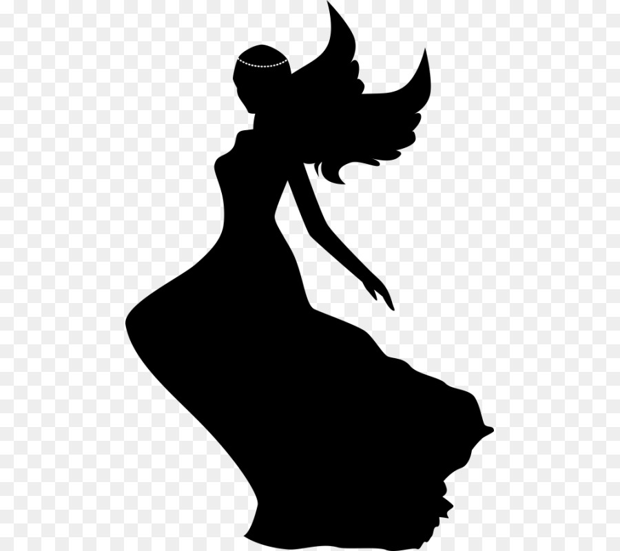 Sticker Fairy Wall decal Silhouette - Fairy png download - 800*800 - Free Transparent Sticker png Download.
