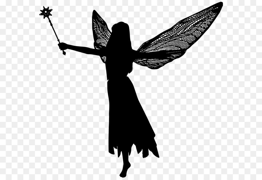 Silhouette Fairy Scalable Vector Graphics - Fairy Silhouette PNG Transparent Clip Art Image png download - 8000*7574 - Free Transparent Silhouette png Download.