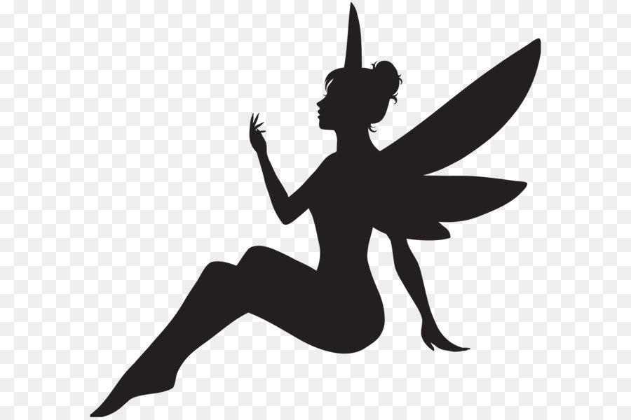 Royalty-free iStock Illustration - Fairy Silhouette PNG Clip Art Image png download - 8000*7371 - Free Transparent Silhouette png Download.