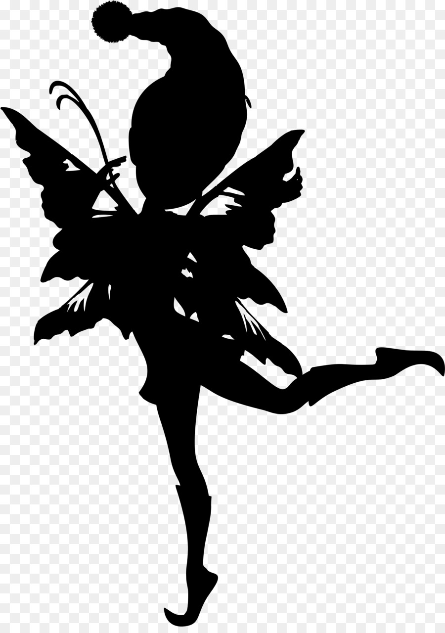 Silhouette Fairy Clip Art Fairy With Wand Silhouette Png Clip Art
