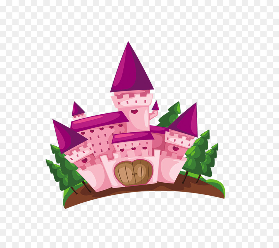 Cartoon Fairy tale Comics Illustration - Cartoon Castle png download - 800*800 - Free Transparent  Cartoon png Download.