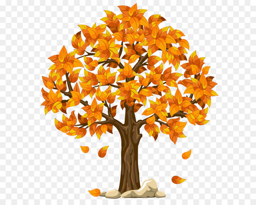 Autumn Tree Clip art - Transparent Fall Orange PNG Clipart Picture png download - 4716*5094 - Free Transparent Tree png Download.