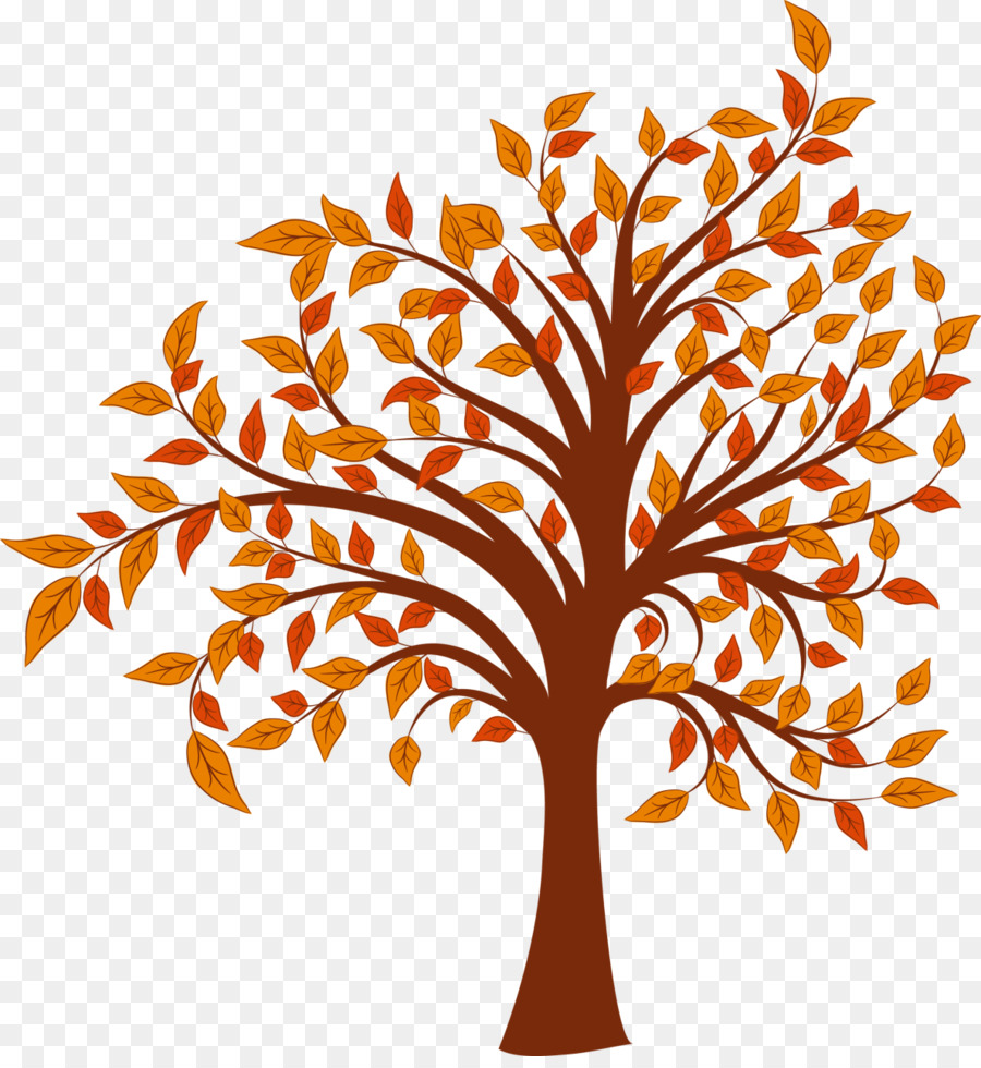 Autumn Cartoon Tree Clip art - Transparent Tree Cliparts png download - 1189*1280 - Free Transparent Autumn png Download.