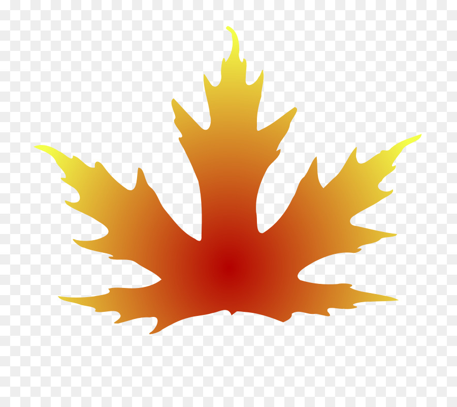 Autumn leaf color Clip art - Maple Leaf Silhouette png download - 800*800 - Free Transparent Leaf png Download.