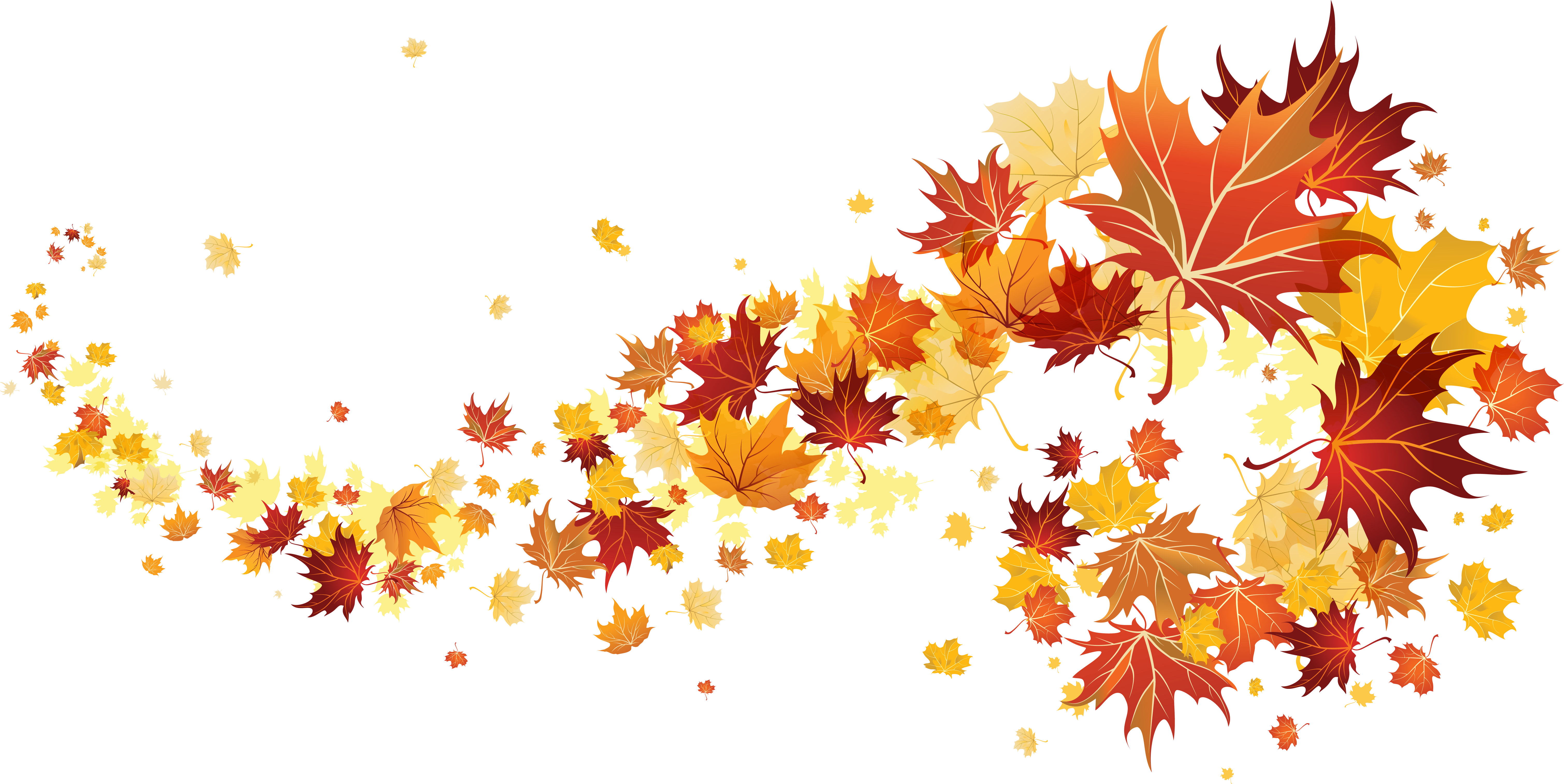Autumn Clip Art Autumn Leaves Png Download 6041 3029 Free