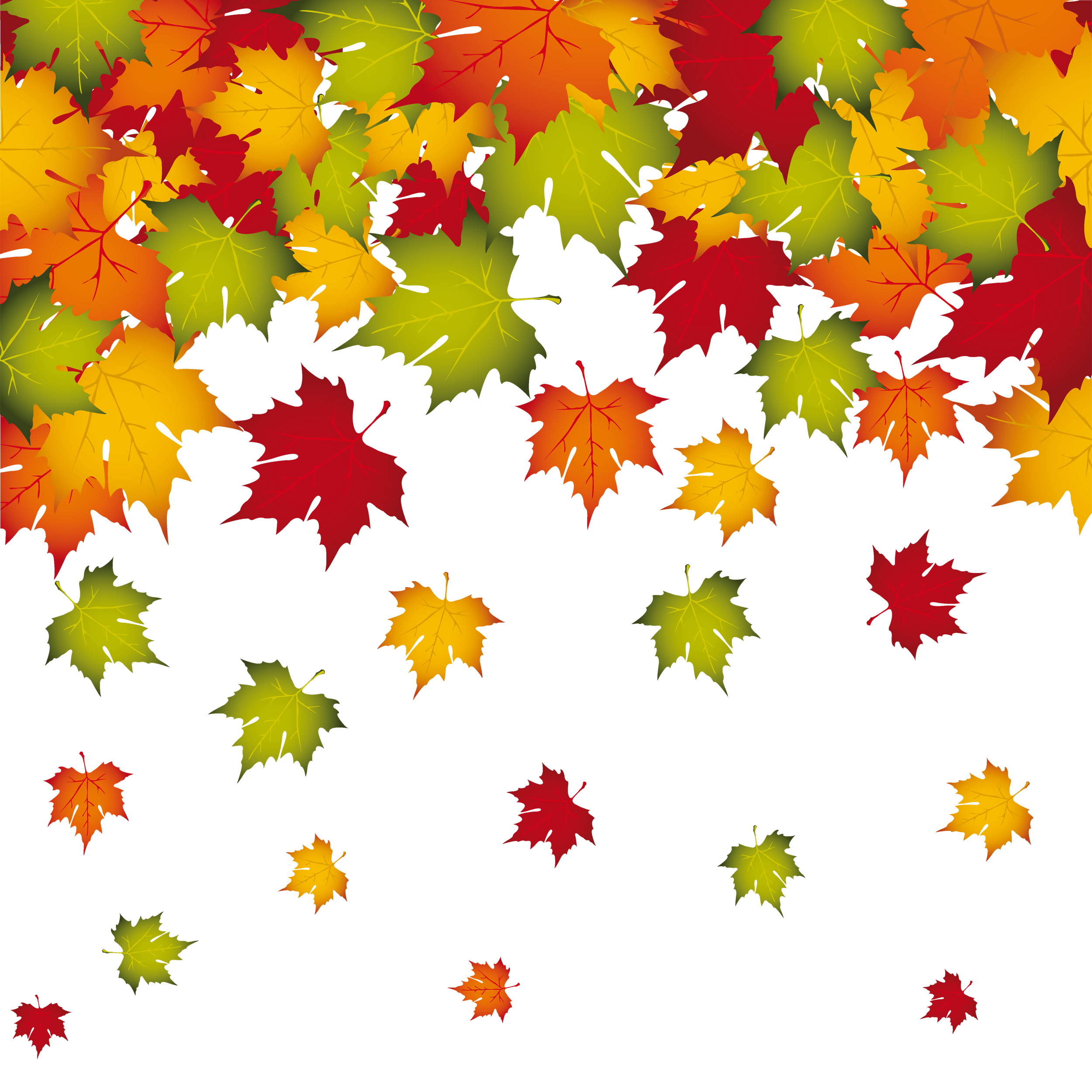 Autumn Leaf Color Clip Art Fall Leaves Deco Png Clipart Picture Png 