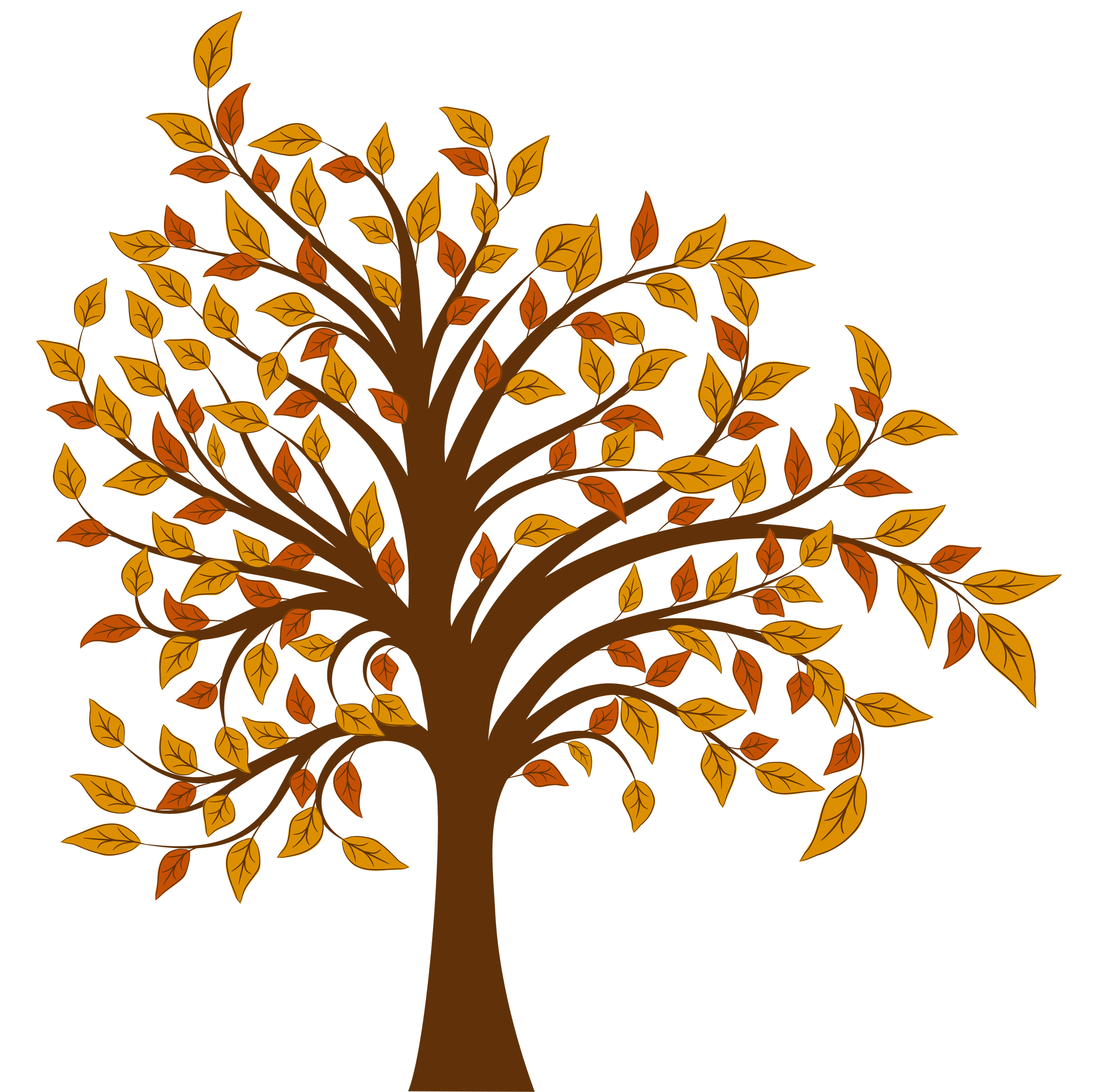 Tree Autumn Clip Art Fall Tree Png Clipart Image Png Download 2520