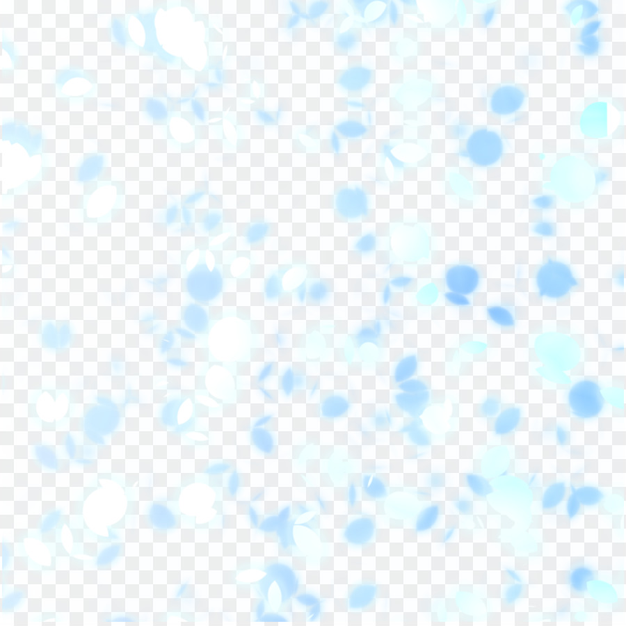 Petal Blue Flower - Snowflakes Falling Png Transparent png download - 894*894 - Free Transparent Petal png Download.