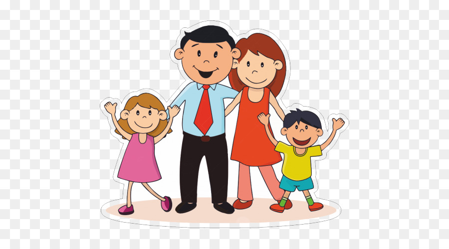 Nuclear family Clip art Illustration Extended family - Family png download - 500*500 - Free Transparent Nuclear Family png Download.