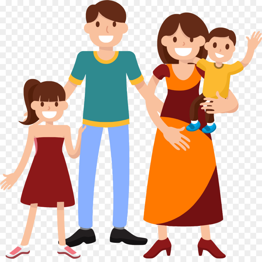 Family Smile Happiness Clip art - Family cartoon png download - 2325*2296 - Free Transparent  png Download.