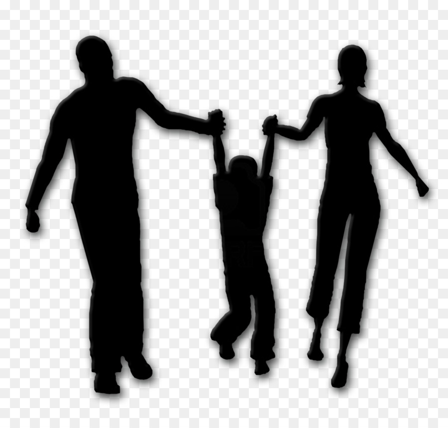Silhouette Family Stock photography - Family cartoon png download - 1284*1204 - Free Transparent Silhouette png Download.