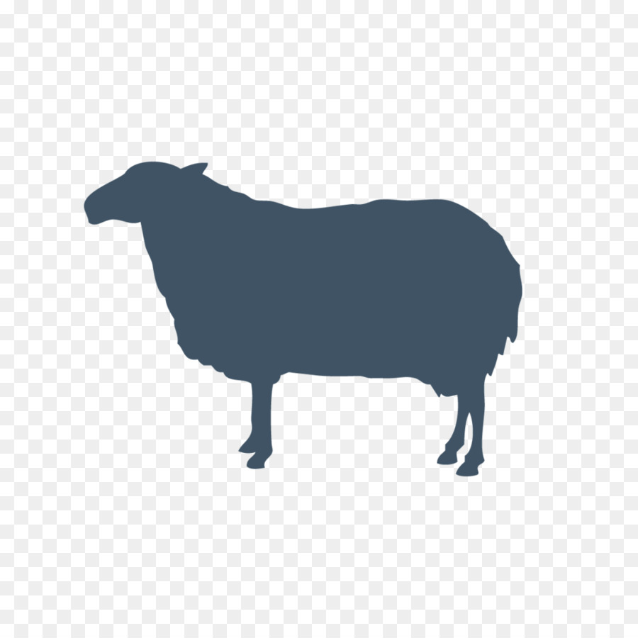 Sheep Vector graphics Goat Silhouette Royalty-free - sheep png download - 1000*1000 - Free Transparent Sheep png Download.