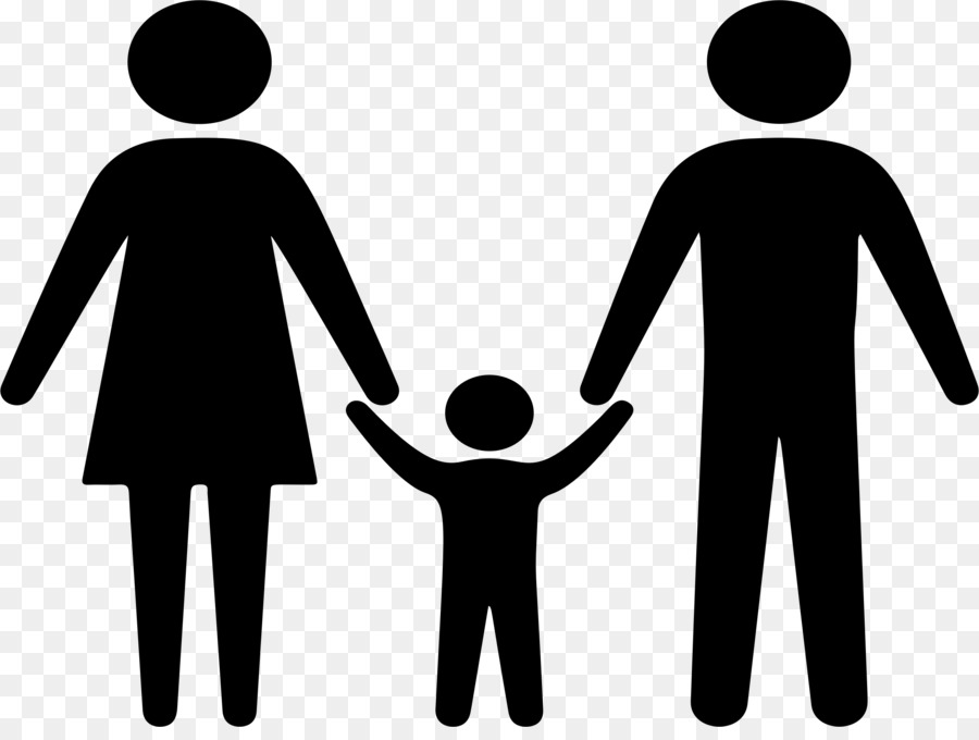 Family Silhouette Holding hands Clip art - holding hands png download - 2318*1720 - Free Transparent Family png Download.
